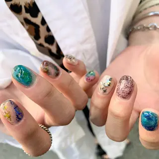 ネイル kana/モード ・グランジ໒꒱のネイルデザイン