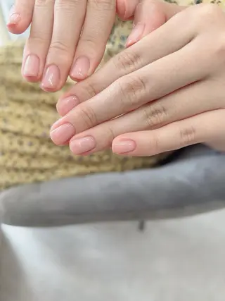 ネイル 北浦和 自爪育成ケアのネイルデザイン