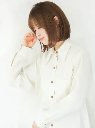 ショート カラー 自由が丘×似合わせ ディレクター枦山大将のヘアスタイル