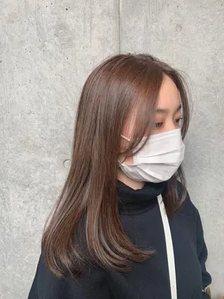 ロング カラー 土屋かすみ✁︎. ꙳ 姫カットのヘアスタイル