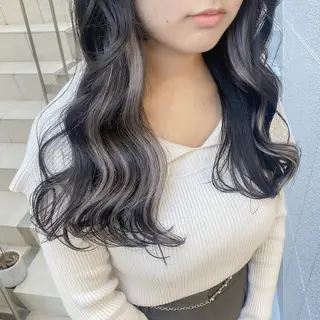 ロング カラー ヘアアレンジ 💗💗韓国レイヤー yu-ki💗💗のヘアスタイル