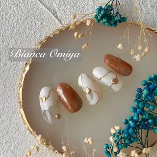 ネイル Bianca川越❄ Yanoのネイルデザイン