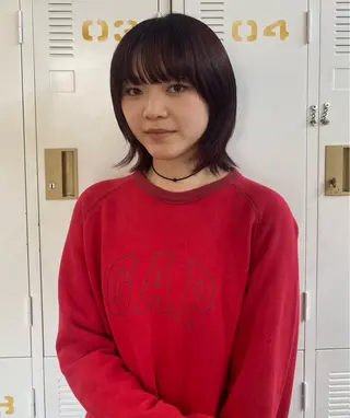 セミロング カラー YURAGI🌿 SAKIのヘアスタイル