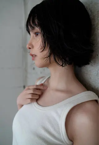 ショート green ueno所属・ウチダ 🦖✨艶カラーのヘアスタイル
