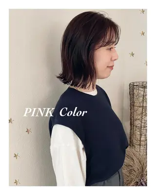 ミディアム カラー salon AKIRA所属・市川 千夏のヘアスタイル