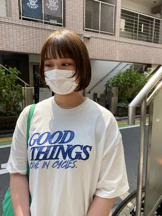 ショート hemm,hemm.所属・ショート・ボブ MIKUのヘアスタイル