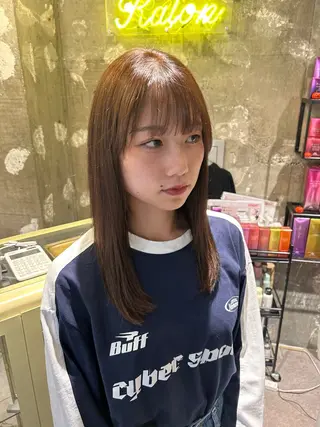 ロング カラー mira🍓★ nailのネイルデザイン