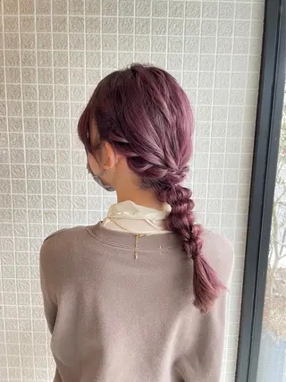 ヘアアレンジ FERIA 池田 比嘉あゆ美のヘアスタイル