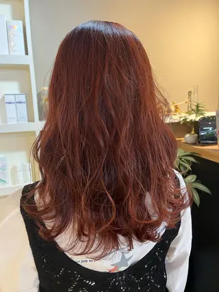 カラー ヘアアレンジ メンズ キッズ ネイル マツエク・マツパ アイブロウ GO TODAY SHAiRE SALON所属・透明感カラー🤎 ゆりのヘアスタイル