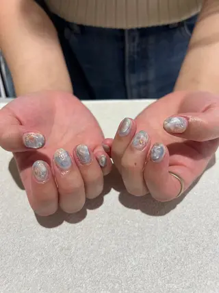 ネイル 個性派ニュアンス nuts nail所属・【池袋】nuts nail　なつみのネイルデザイン