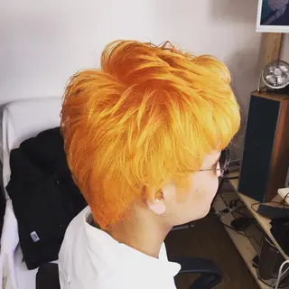 ショート カラー メンズ じょん 。のヘアスタイル