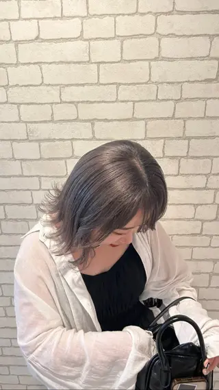 ミディアム 韓国風レイヤー/新潟 /小新/愛咲🎀のヘアスタイル