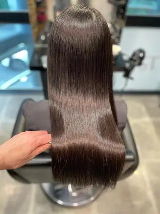 セミロング 美髪矯正 Rioのヘアスタイル