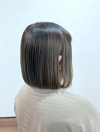 ミディアム Annon プライベートサロンのヘアスタイル