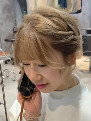 カラー ヘアアレンジ KISS SWAN所属・B E C H I C O〔べち子〕のヘアスタイル