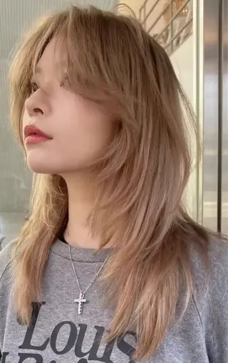 ミディアム カラー 赤み除去特化⭐️ Kosukeのヘアスタイル