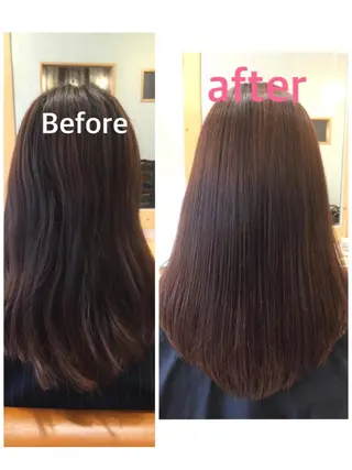 セミロング ロング ツヤ髪専門美容師 桑原 和誠のヘアスタイル