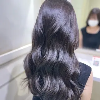 ミディアム カラー 💖ダブルカラー/ ケアカラー/レナ💖のヘアスタイル