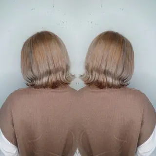 ショート カラー E Komo hair所属・Wow❕E Komo hair 永井一輝のヘアスタイル