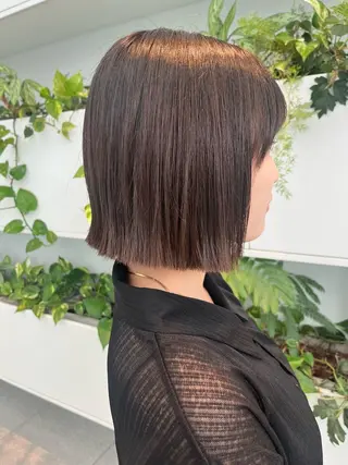 ショート カラー Kuku所属・つぼみ/パーマ ／レイヤー／ボブのヘアスタイル