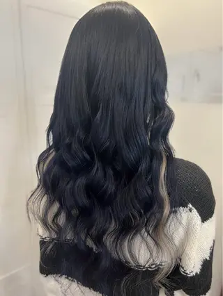 ロング ufufu所属・境 菜摘のヘアスタイル