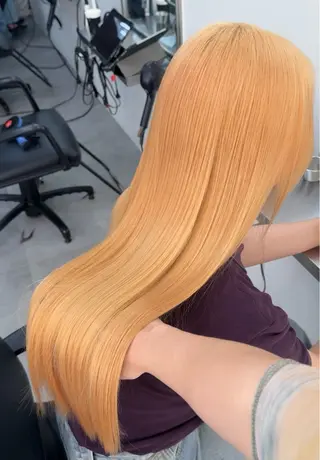 カラー キッズ 蔭山 ゆきなのヘアスタイル