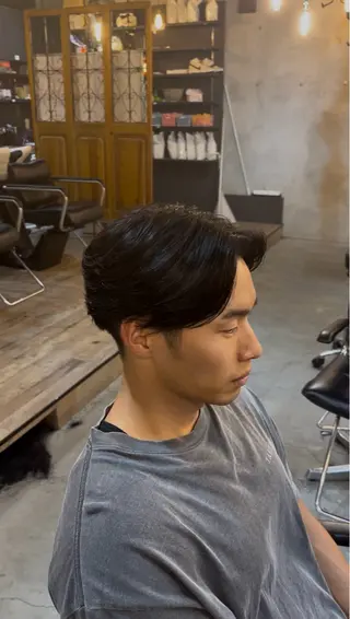 ミディアム メンズ 長島勇斗 💈メンズカット💈のヘアスタイル