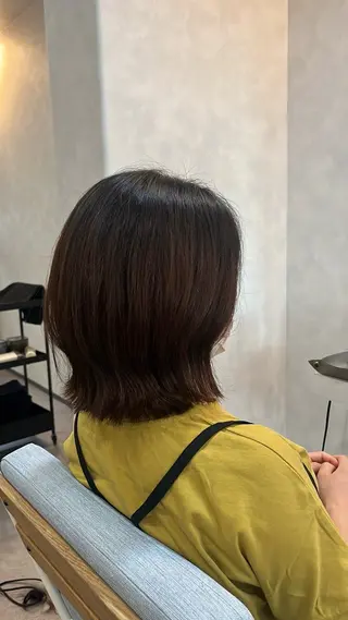 ミディアム 堀井 政輝のヘアスタイル