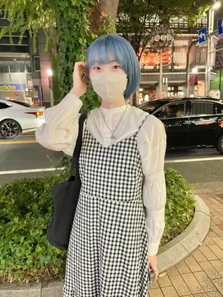 ショート カラー ミユル/ 盛れるエクステ🎀✨のヘアスタイル