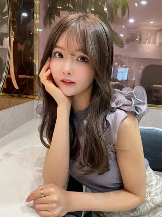 ロング カラー 韓国ヘア🤍顔周り/ 髪質改善✨/林遼一郎のヘアスタイル