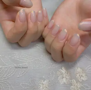 ネイル ショートネイル. Home sweetのネイルデザイン