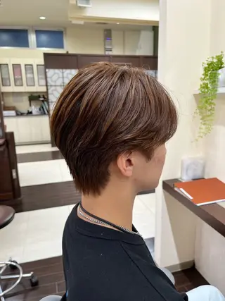 ショート パーマ メンズ AROH men's cut&men's perm 船橋店所属・🧊メンズ特化🧊 高木航希のヘアスタイル