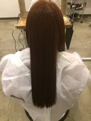 ロング マンツーマン施術 ISSHKIのヘアスタイル