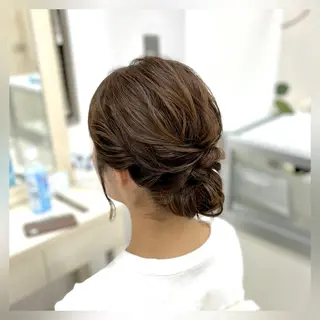 ヘアアレンジ 似合わせヘアメイク 💐オダギリチアキのヘアスタイル