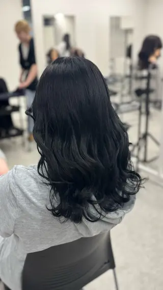 ロング カラー ARISA/ガーリー /艶髪カラー♡のヘアスタイル