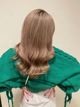 ミディアム 森 千風優のヘアスタイル