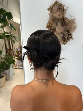 ショート ヘアアレンジ ハイトーン/アレンジ /🎀YUINA🎀のヘアスタイル