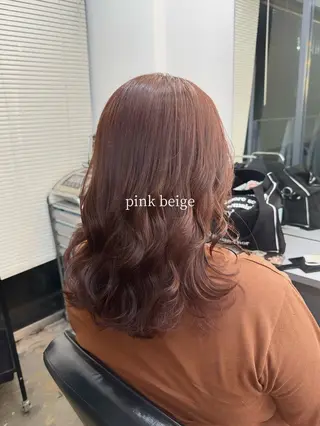 ミディアム カラー 🍊暖色/ボブヘア chihiro🌼ོのヘアスタイル