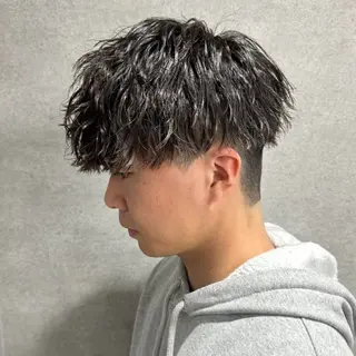 ショート パーマ メンズ ⚡️メンズ特化⚡️ RYUKIのヘアスタイル