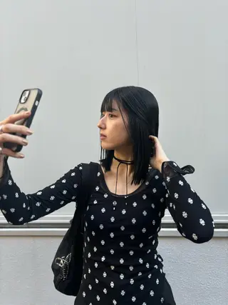 カラー Lisa🪄似合わせ ／デザインカラーのヘアスタイル