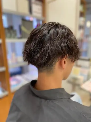 パーマ メンズ 菊地 美憂のヘアスタイル
