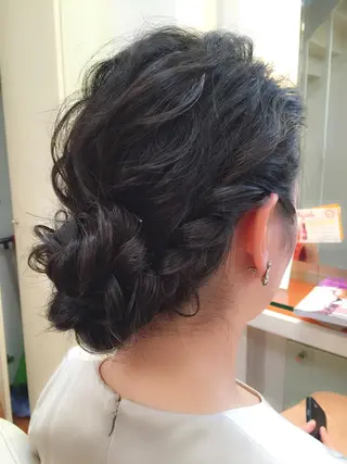 ヘアアレンジ やまだ まいのヘアスタイル