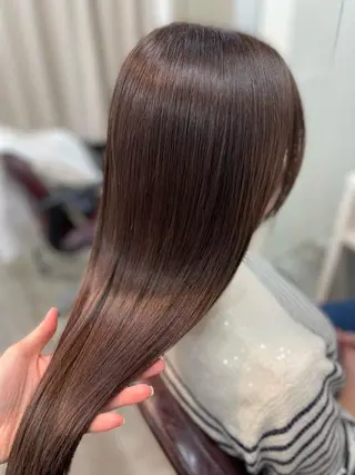 ロング カラー 韓国ヘア🤍髪質改善 🇰🇷AKANEのヘアスタイル