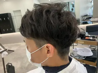 ショート パーマ メンズ KANGOL SALON　富山 セントラル所属・清水 理恵子のヘアスタイル
