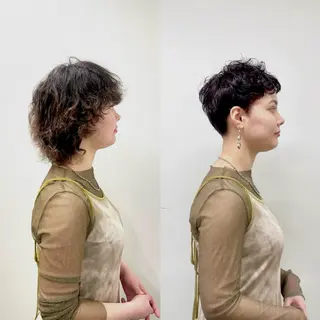 ショート カラー 表参道【髪質改善】 宮嶋勇太のヘアスタイル