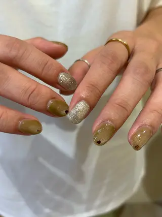 ネイル Mana  🫧 パラジェル⌇自由が丘のネイルデザイン