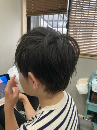 メンズ キッズ Hair room Leaのヘアスタイル