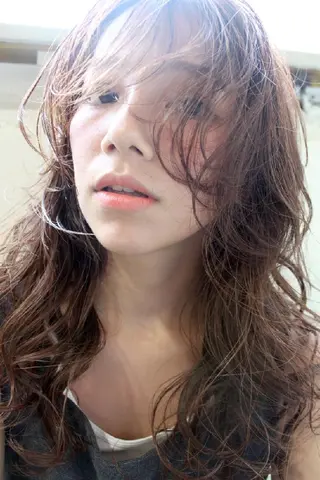 ロング カラー パーマ Mira 代表 SEKIのヘアスタイル