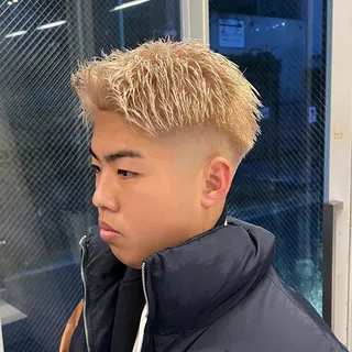 メンズ メンズ特化/パーマ/ メッシュ/竜成のヘアスタイル