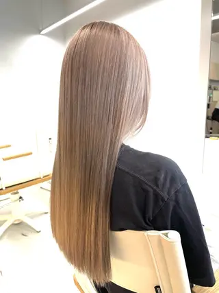 ロング 柴田泰秀sotti. 髪質改善/ブリーチのヘアスタイル